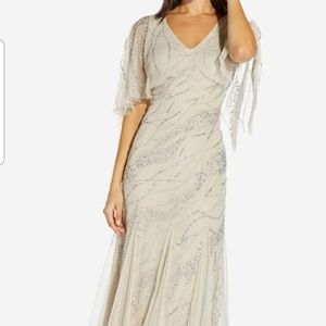 Brand New Adrianna Papell, Long Gown